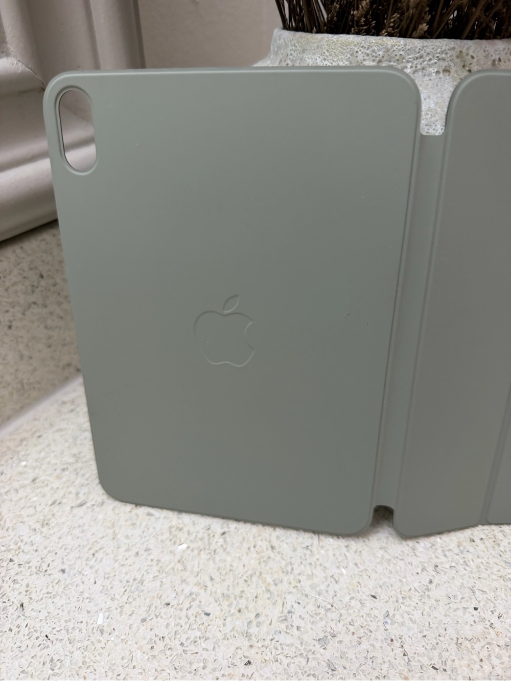 Apple Tablet Folio Cover in Sage Green